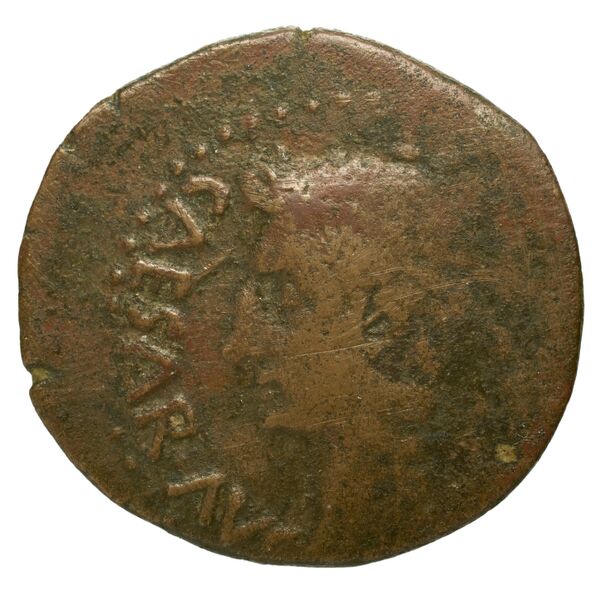 RIC I (second edition) Augustus 15B, аверс, bnf_ocre