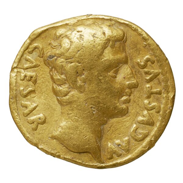 RIC I (second edition) Augustus 66, аверс, bnf_ocre