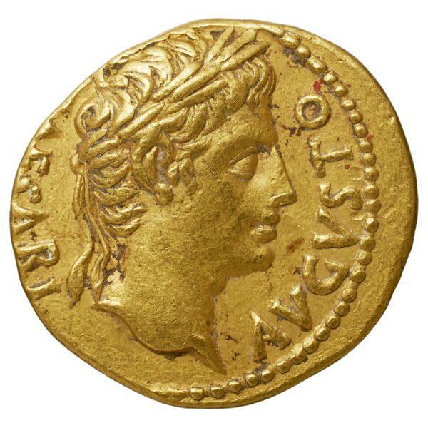 RIC I (second edition) Augustus 109, аверс, bnf_ocre