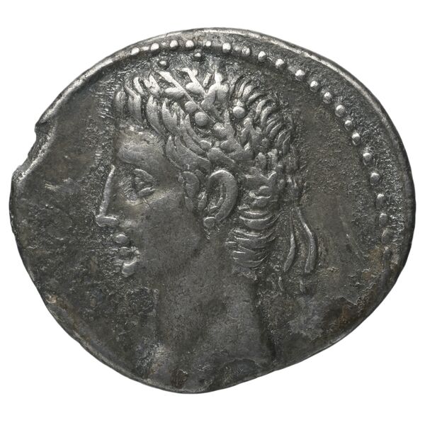 RIC I (second edition) Augustus 33A, аверс, bnf_ocre