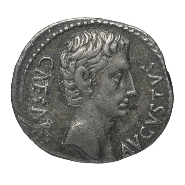 RIC I (second edition) Augustus 40A, аверс, bnf_ocre