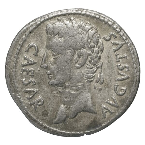 RIC I (second edition) Augustus 38A, аверс, bnf_ocre