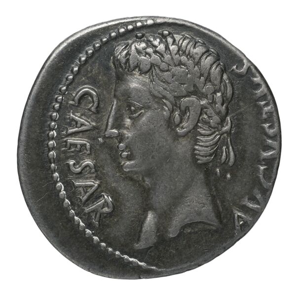 RIC I (second edition) Augustus 38A, аверс, bnf_ocre