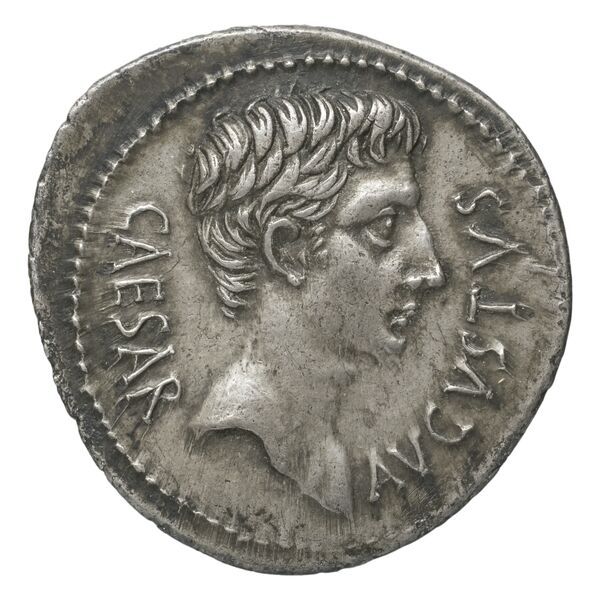 RIC I (second edition) Augustus 42A, аверс, bnf_ocre
