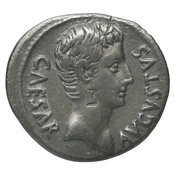 RIC I (second edition) Augustus 43A, аверс, bnf_ocre