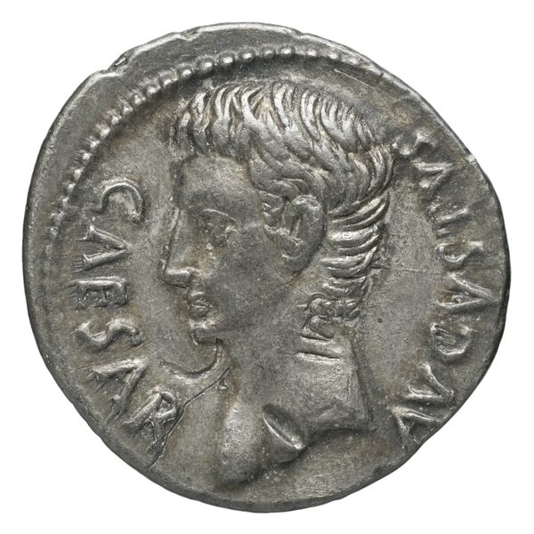 RIC I (second edition) Augustus 43B, аверс, bnf_ocre