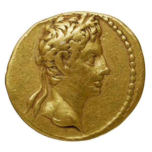 RIC I (second edition) Augustus 52A, аверс, bnf_ocre