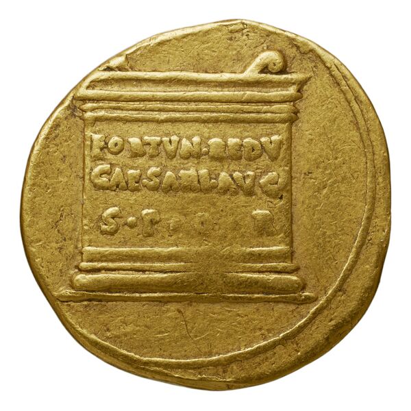 RIC I (second edition) Augustus 55, реверс, bnf_ocre