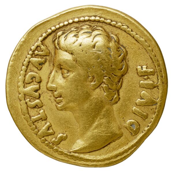 RIC I (second edition) Augustus 164B, аверс, bnf_ocre