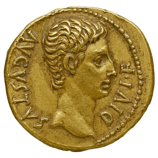 RIC I (second edition) Augustus 166A, аверс, bnf_ocre