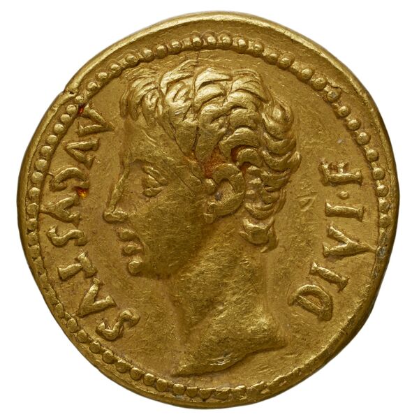 RIC I (second edition) Augustus 166B, аверс, bnf_ocre