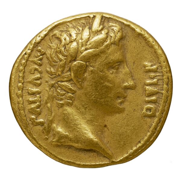 RIC I (second edition) Augustus 186A, аверс, bnf_ocre