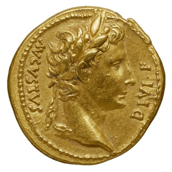 RIC I (second edition) Augustus 192A, аверс, bnf_ocre