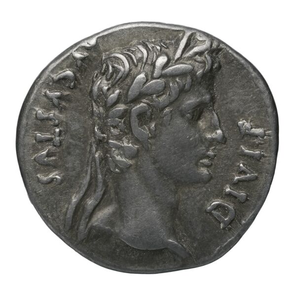 RIC I (second edition) Augustus 201A, аверс, bnf_ocre