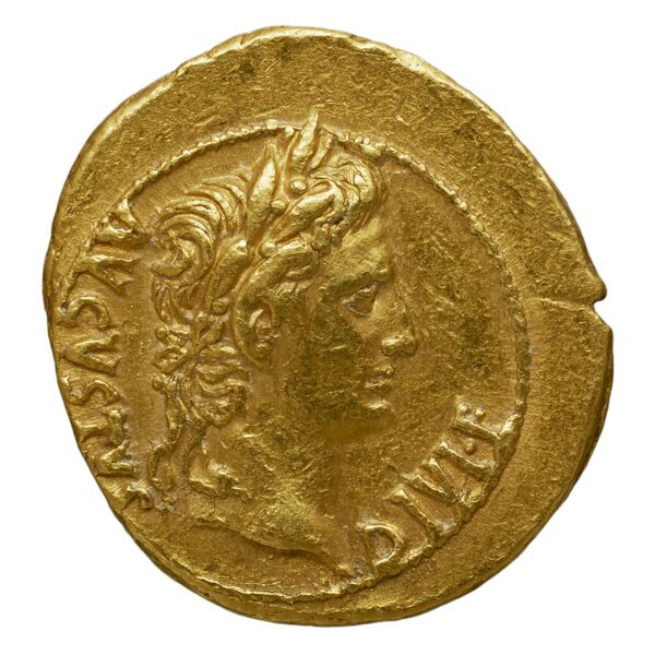 RIC I (second edition) Augustus 203, аверс, bnf_ocre