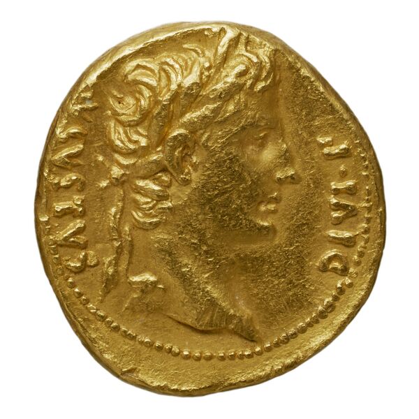 RIC I (second edition) Augustus 202, аверс, bnf_ocre