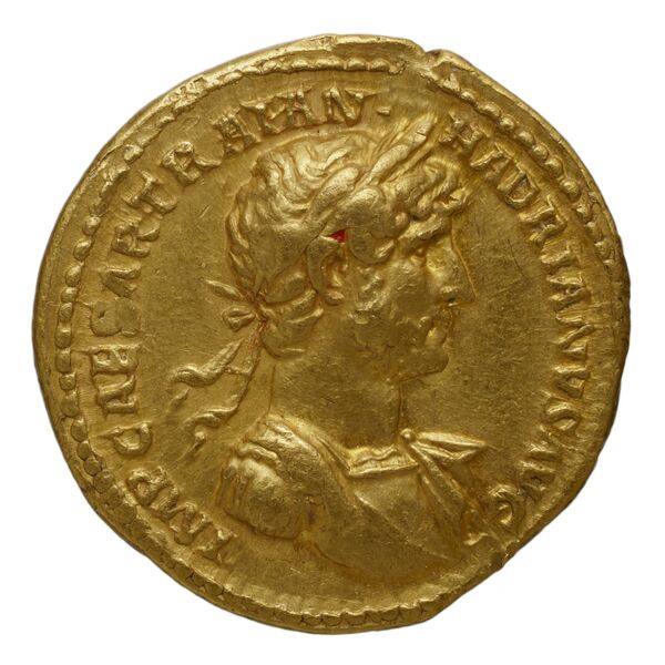 RIC II, Part 3 (second edition) Hadrian 574, аверс, bnf_ocre