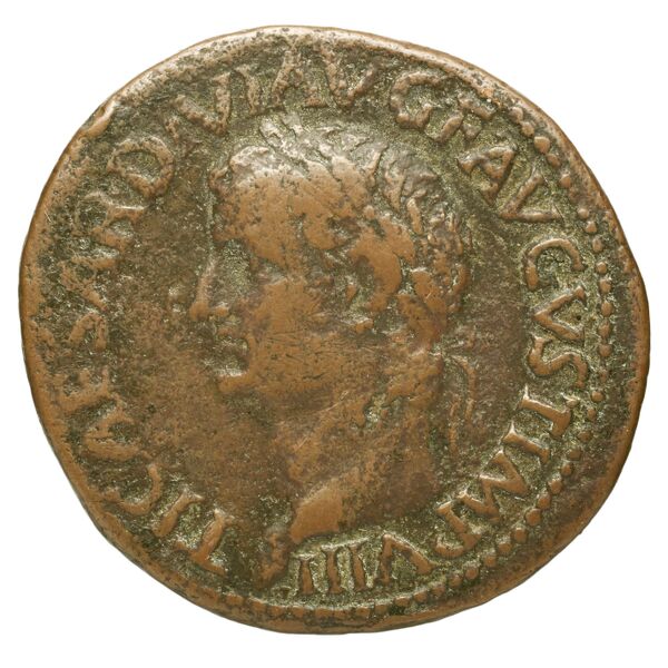 RIC I (second edition) Tiberius 52, аверс, bnf_ocre