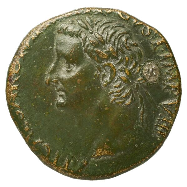 RIC I (second edition) Tiberius 38, аверс, bnf_ocre
