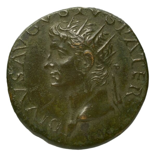 RIC I (second edition) Tiberius 77, аверс, bnf_ocre