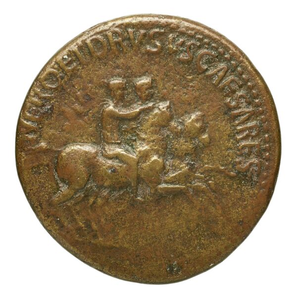 RIC I (second edition) Gaius/Caligula 34, реверс, bnf_ocre