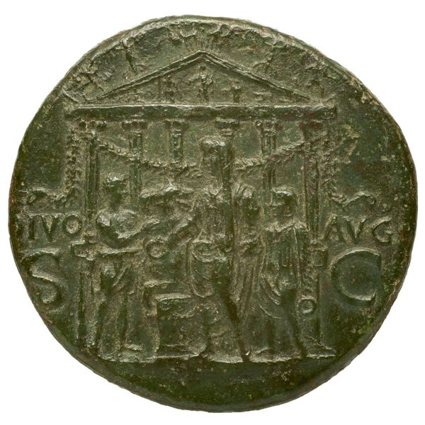 реверс RIC I (second edition) Gaius/Caligula 44