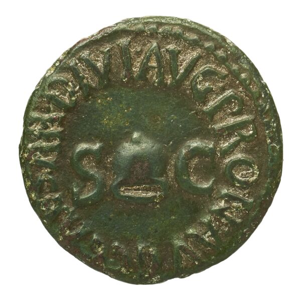 RIC I (second edition) Gaius/Caligula 52, аверс, bnf_ocre