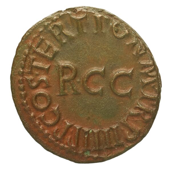 RIC I (second edition) Gaius/Caligula 52, реверс, bnf_ocre