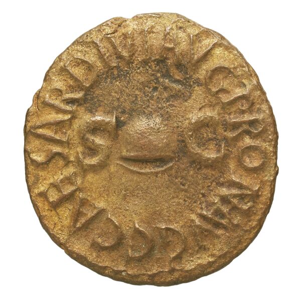 RIC I (second edition) Gaius/Caligula 52, аверс, bnf_ocre
