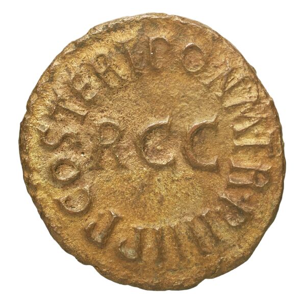 RIC I (second edition) Gaius/Caligula 52, реверс, bnf_ocre