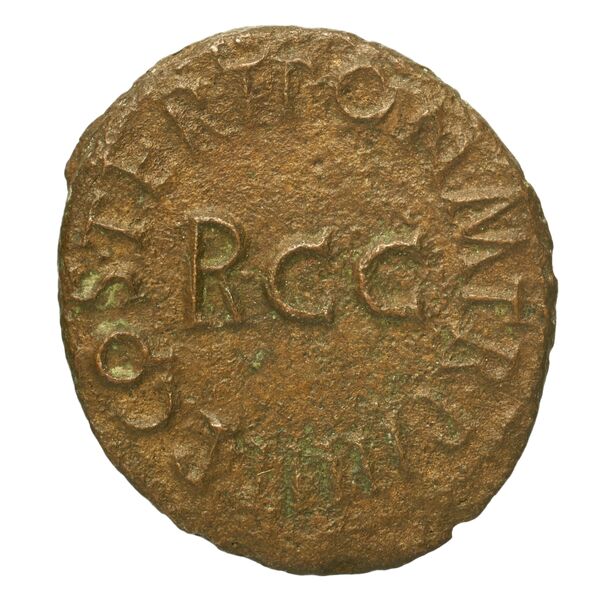 RIC I (second edition) Gaius/Caligula 52, реверс, bnf_ocre