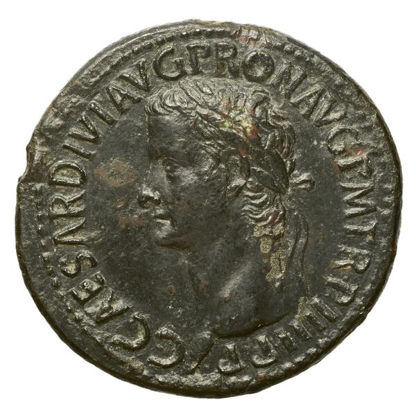 RIC I (second edition) Gaius/Caligula 48, аверс, bnf_ocre