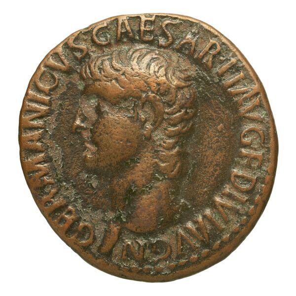 RIC I (second edition) Gaius/Caligula 50, аверс, bnf_ocre