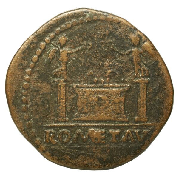 RIC I (second edition) Claudius 1, реверс, bnf_ocre