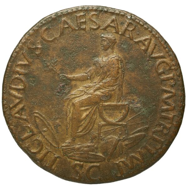 RIC I (second edition) Claudius 93, реверс, bnf_ocre