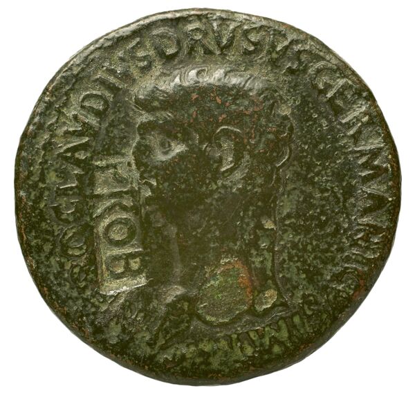 RIC I (second edition) Claudius 93, аверс, bnf_ocre