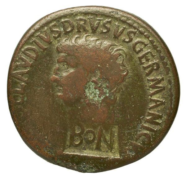 RIC I (second edition) Claudius 93, аверс, bnf_ocre