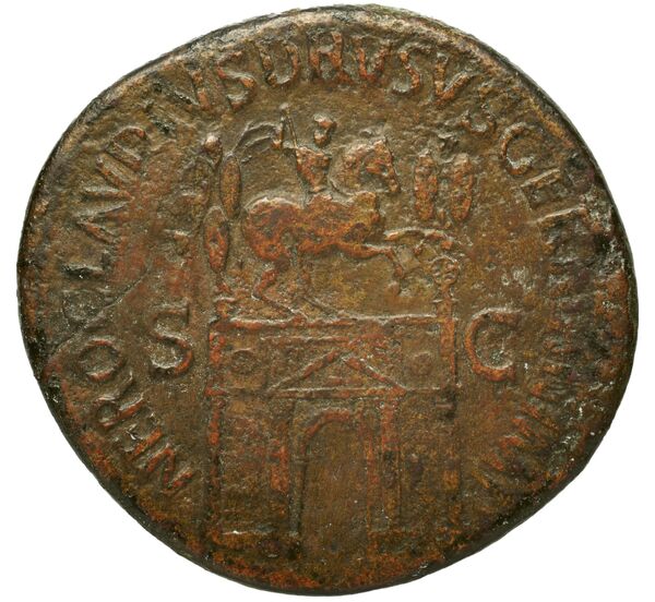 RIC I (second edition) Claudius 98, реверс, bnf_ocre