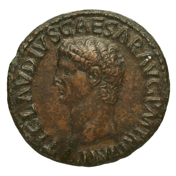 RIC I (second edition) Claudius 95, аверс, bnf_ocre