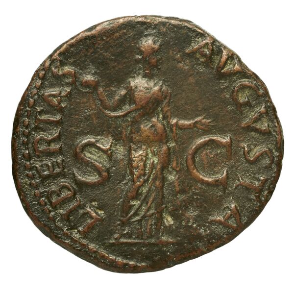 RIC I (second edition) Claudius 97, реверс, bnf_ocre