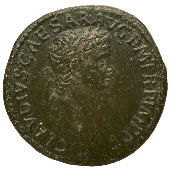 RIC I (second edition) Claudius 114, аверс, bnf_ocre