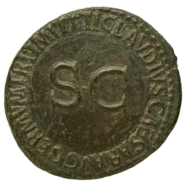 RIC I (second edition) Claudius 106, реверс, bnf_ocre