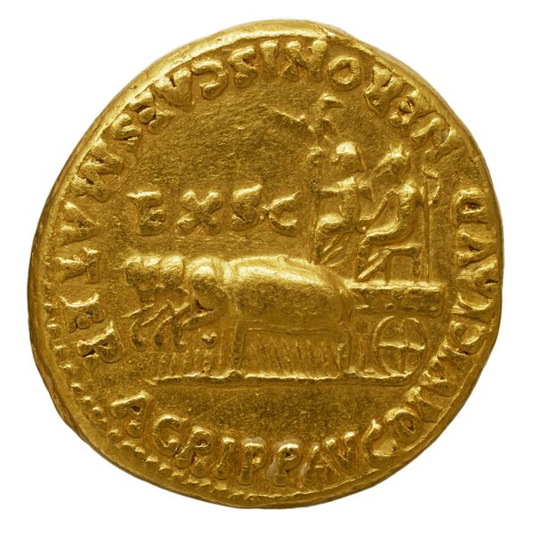 RIC I (second edition) Nero 6, реверс, bnf_ocre