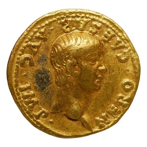 RIC I (second edition) Nero 12, аверс, bnf_ocre
