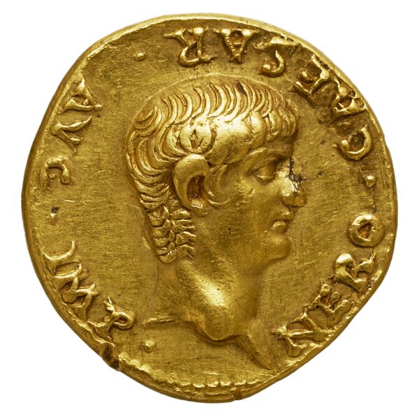 RIC I (second edition) Nero 14, аверс, bnf_ocre