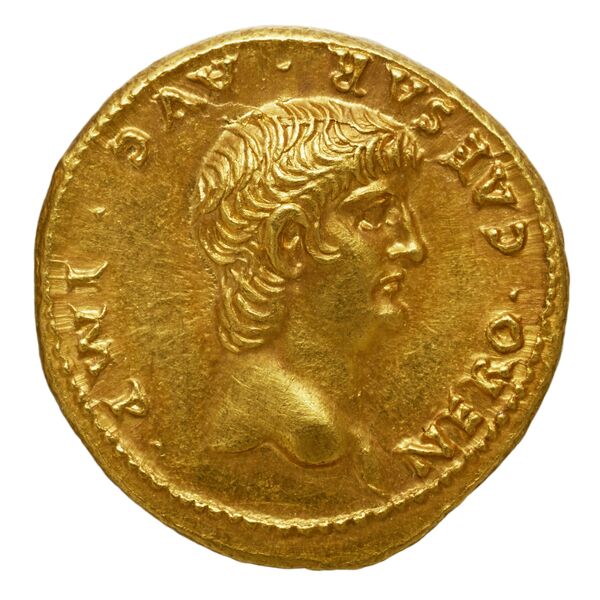 RIC I (second edition) Nero 21, аверс, bnf_ocre
