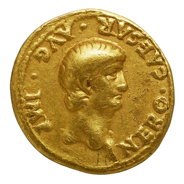 RIC I (second edition) Nero 23, аверс, bnf_ocre