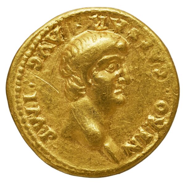RIC I (second edition) Nero 23, аверс, bnf_ocre