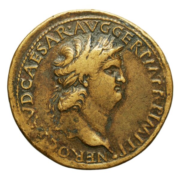 RIC I (second edition) Nero 432, аверс, bnf_ocre
