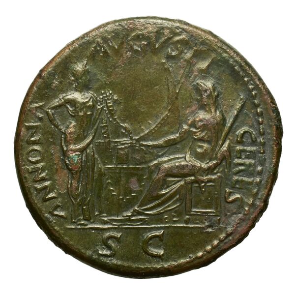 RIC I (second edition) Nero 431, реверс, bnf_ocre